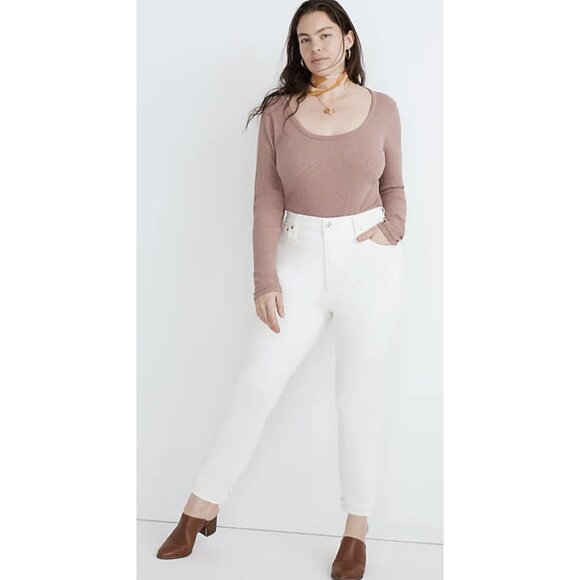 MADEWELL The Perfect Vintage Jean in Tile White - Size 33 NWT - Picture 2 of 11